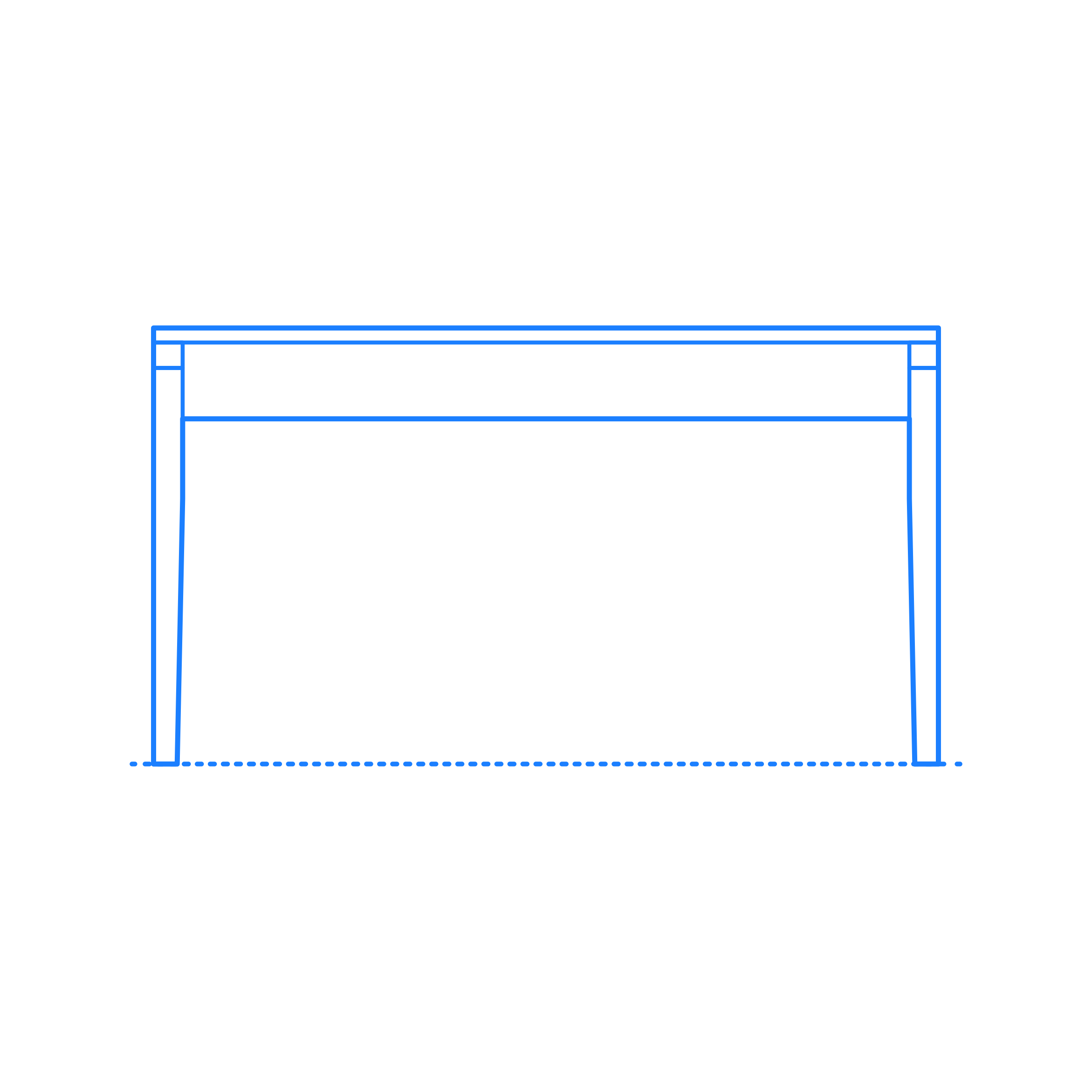 Furniture Desks Madera Desk Simple Line Art Svg Free Vectors